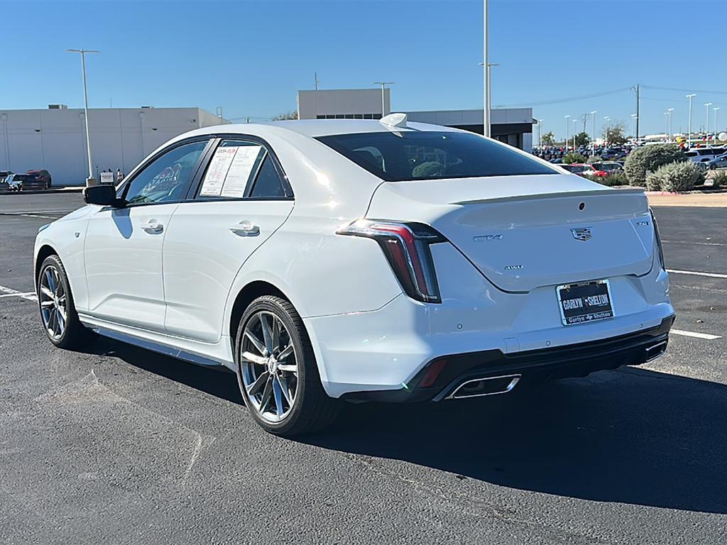 new 2025 Cadillac CT4 car, priced at $51,281