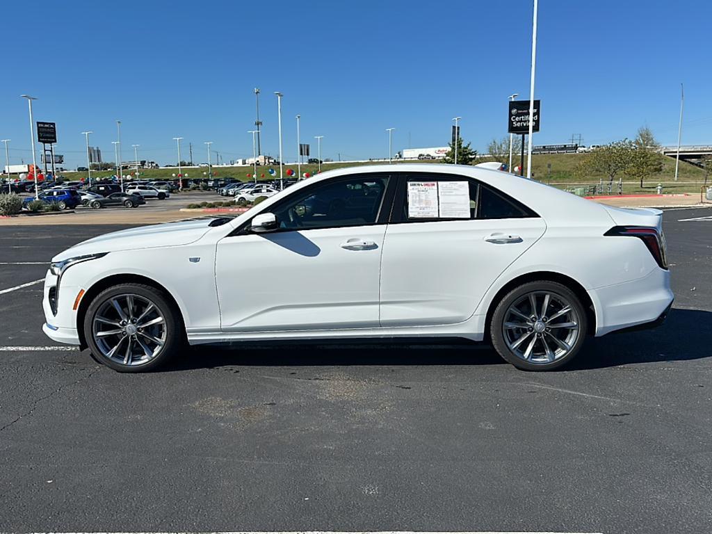 new 2025 Cadillac CT4 car, priced at $51,281