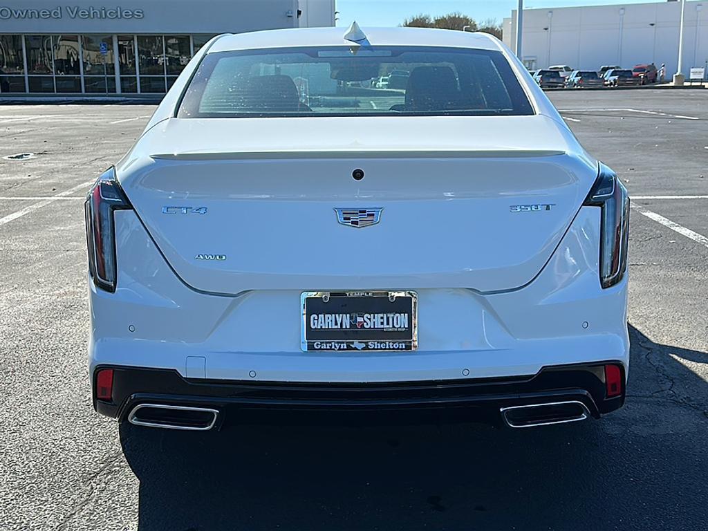 new 2025 Cadillac CT4 car, priced at $51,281