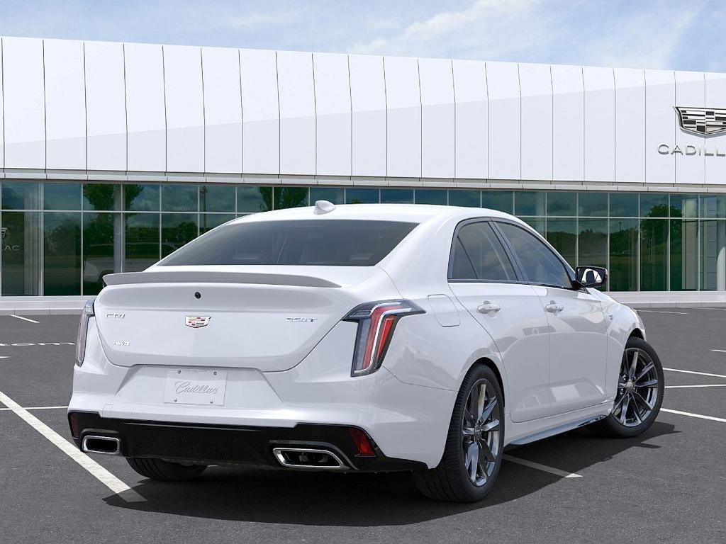 new 2025 Cadillac CT4 car, priced at $54,850