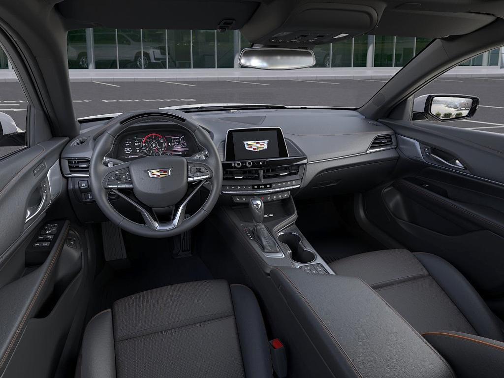 new 2025 Cadillac CT4 car, priced at $54,850