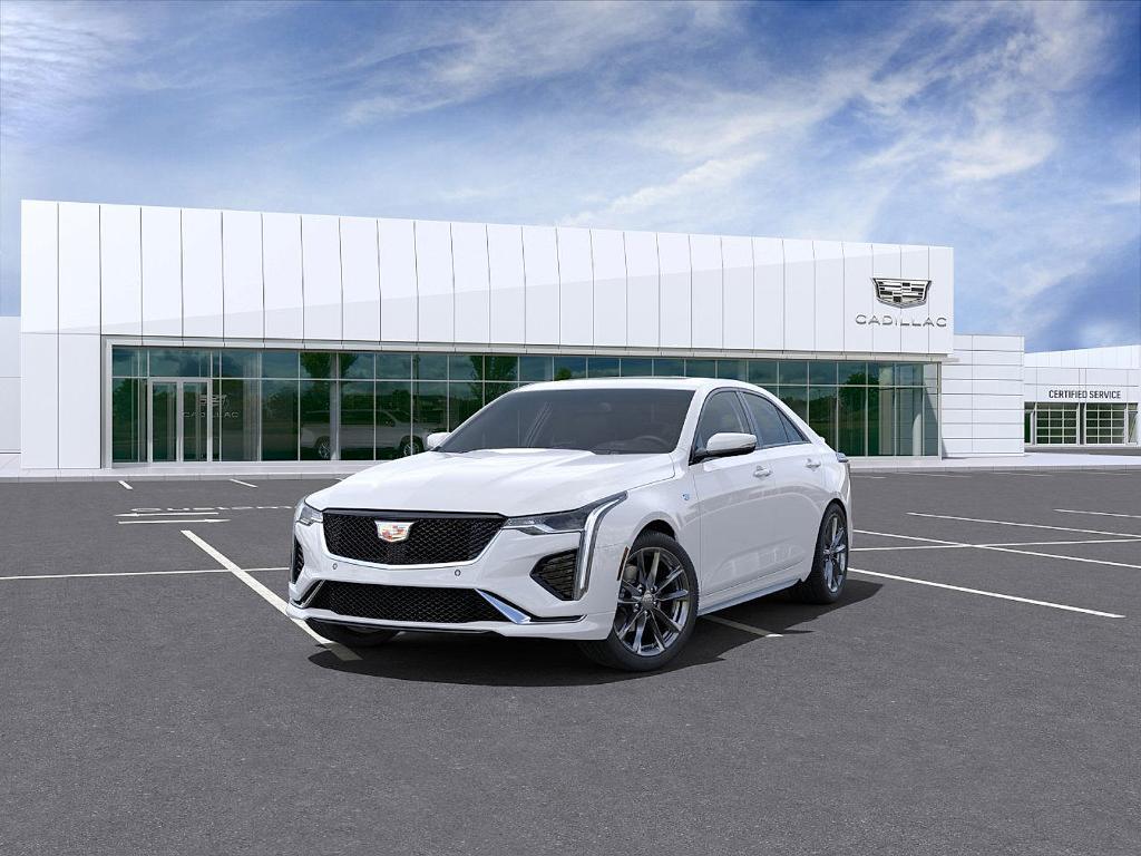 new 2025 Cadillac CT4 car, priced at $54,850