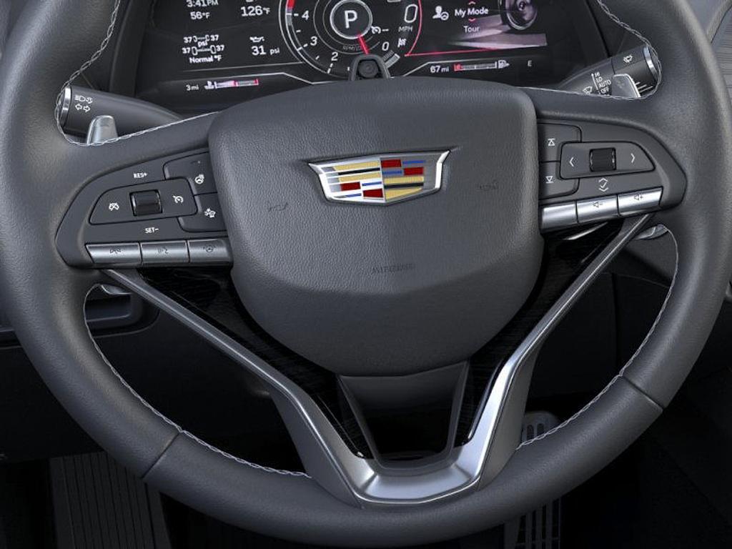 new 2025 Cadillac CT4 car, priced at $54,850