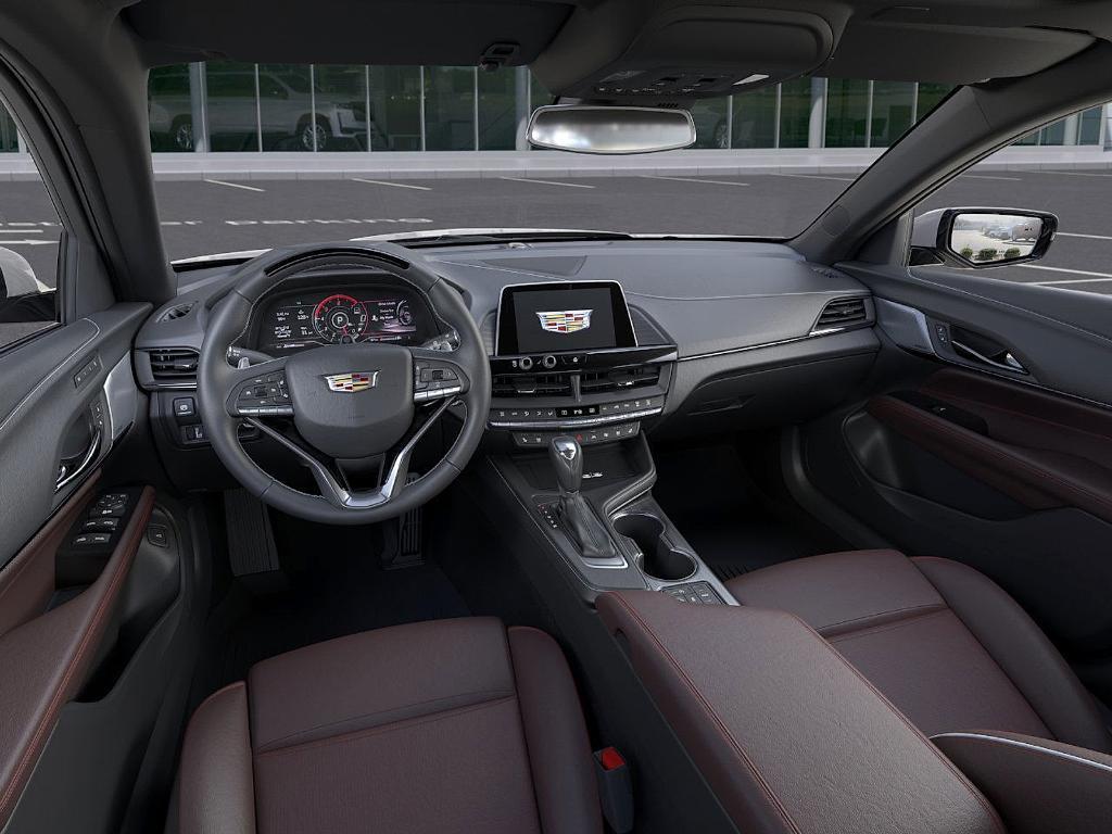 new 2025 Cadillac CT4 car, priced at $52,500