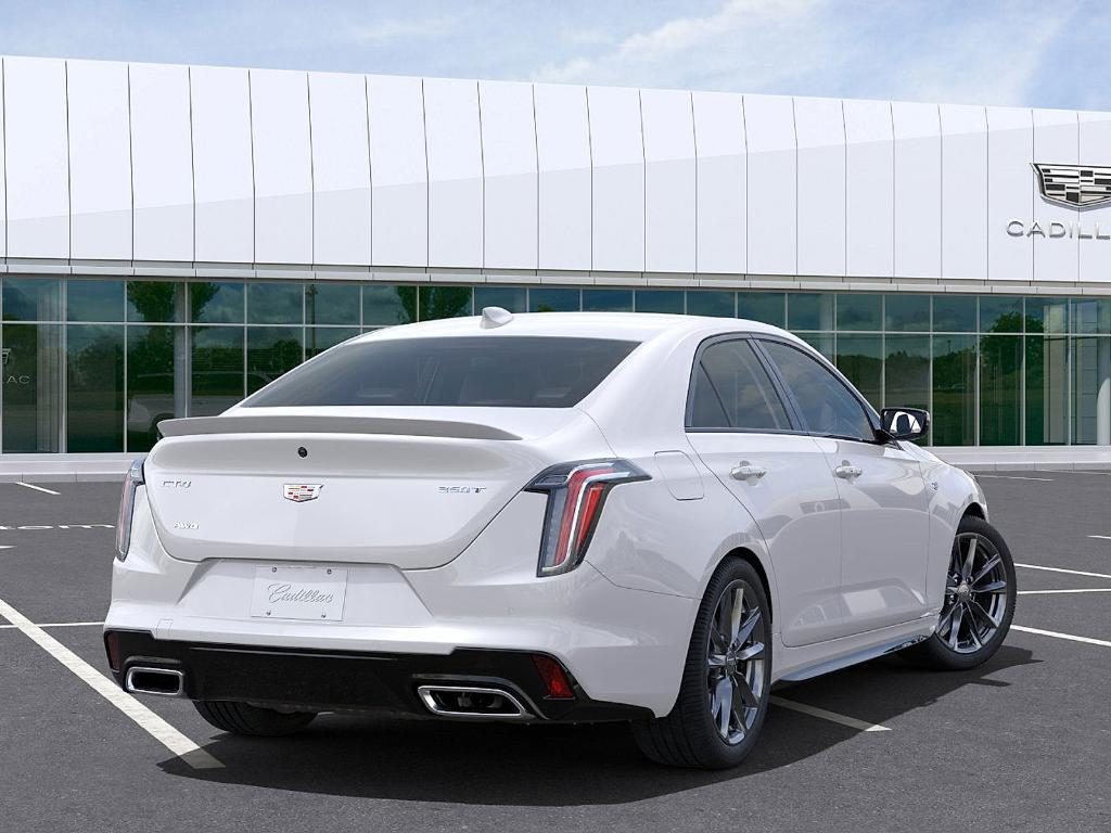 new 2025 Cadillac CT4 car, priced at $52,500