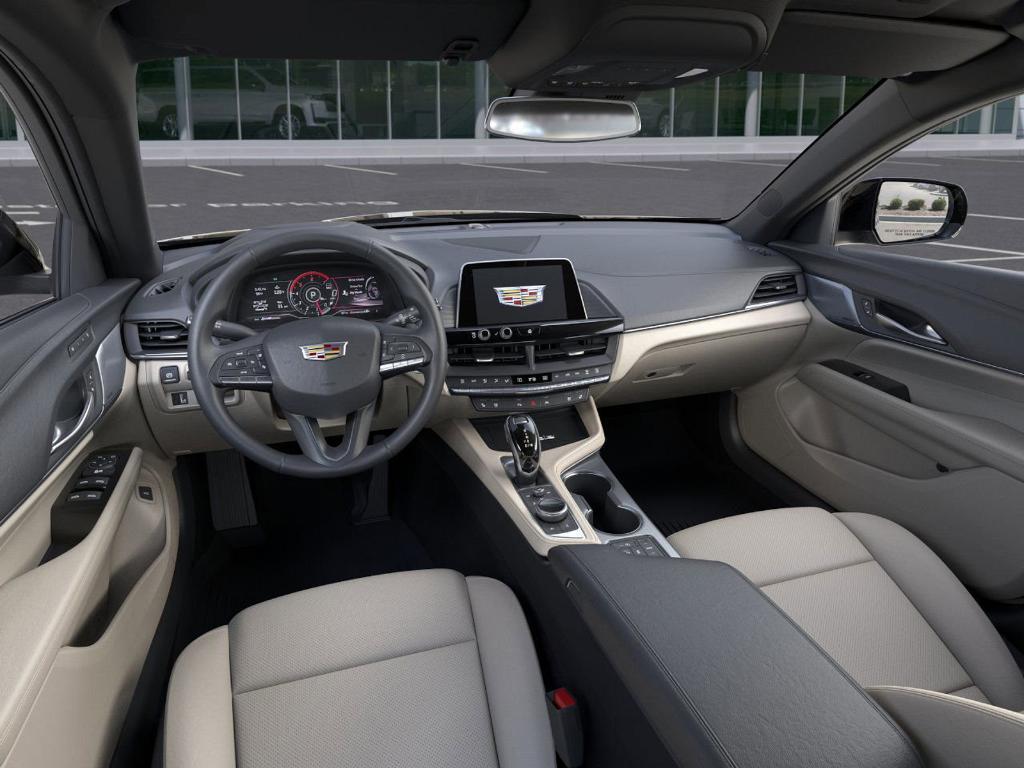 new 2025 Cadillac CT4 car, priced at $52,910
