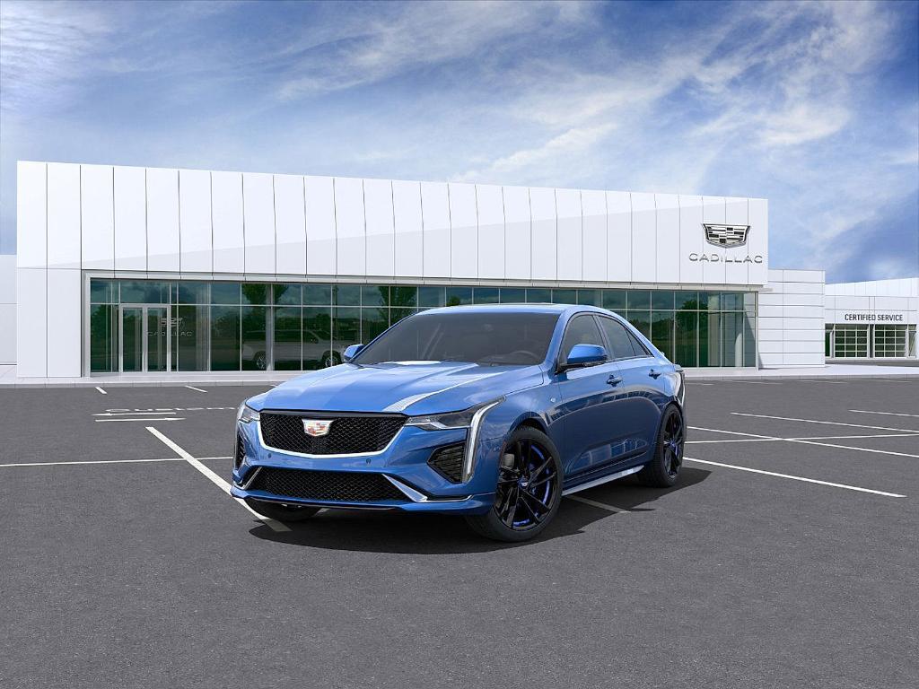 new 2025 Cadillac CT4 car, priced at $53,360