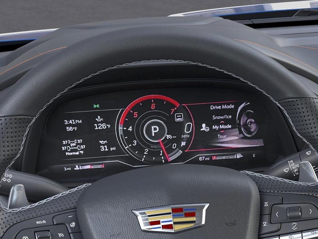 new 2025 Cadillac CT4 car, priced at $53,360