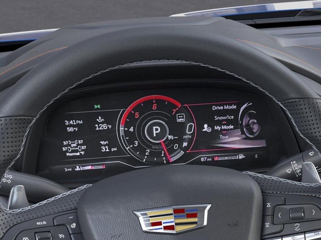 new 2025 Cadillac CT4 car, priced at $53,360