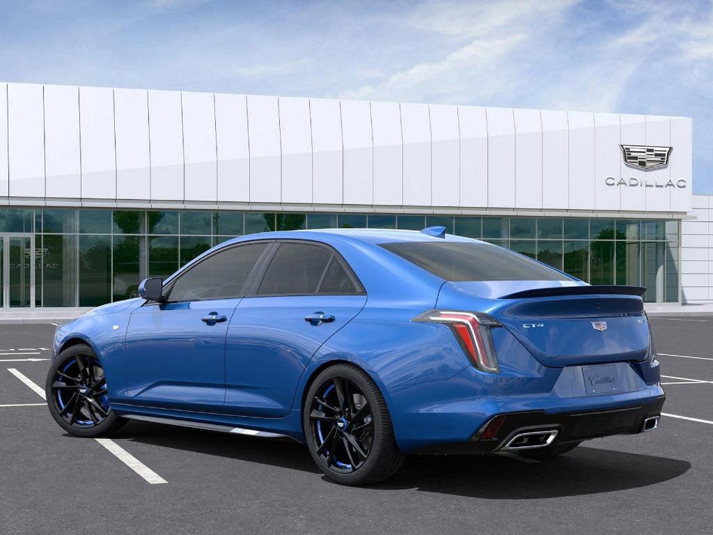 new 2025 Cadillac CT4 car, priced at $54,360