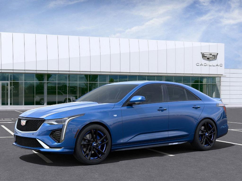 new 2025 Cadillac CT4 car, priced at $53,360