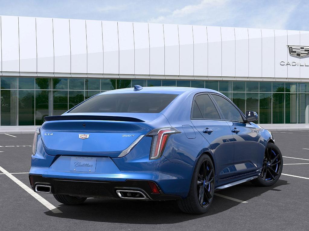new 2025 Cadillac CT4 car, priced at $53,360