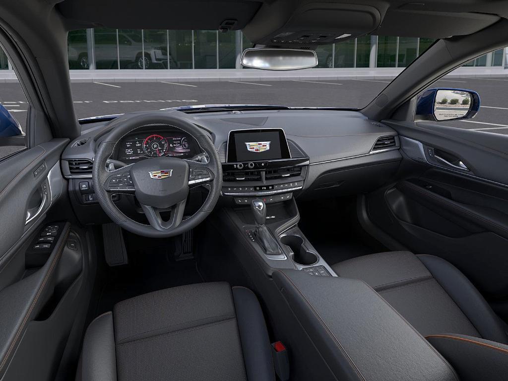 new 2025 Cadillac CT4 car, priced at $53,360