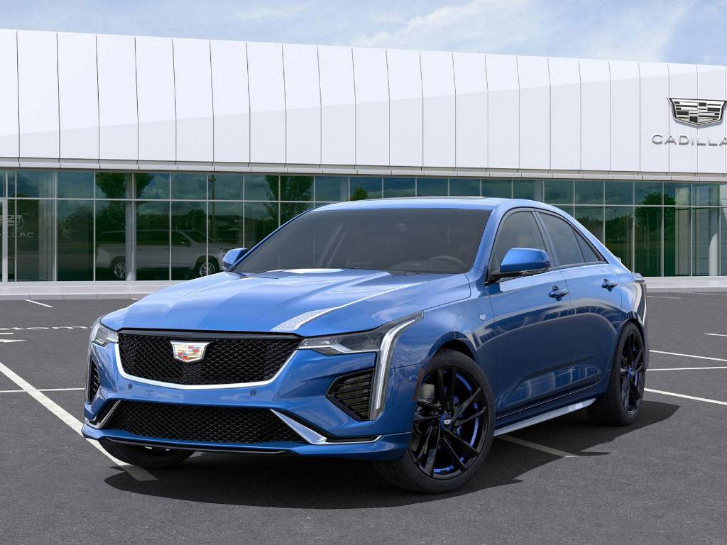 new 2025 Cadillac CT4 car, priced at $53,360