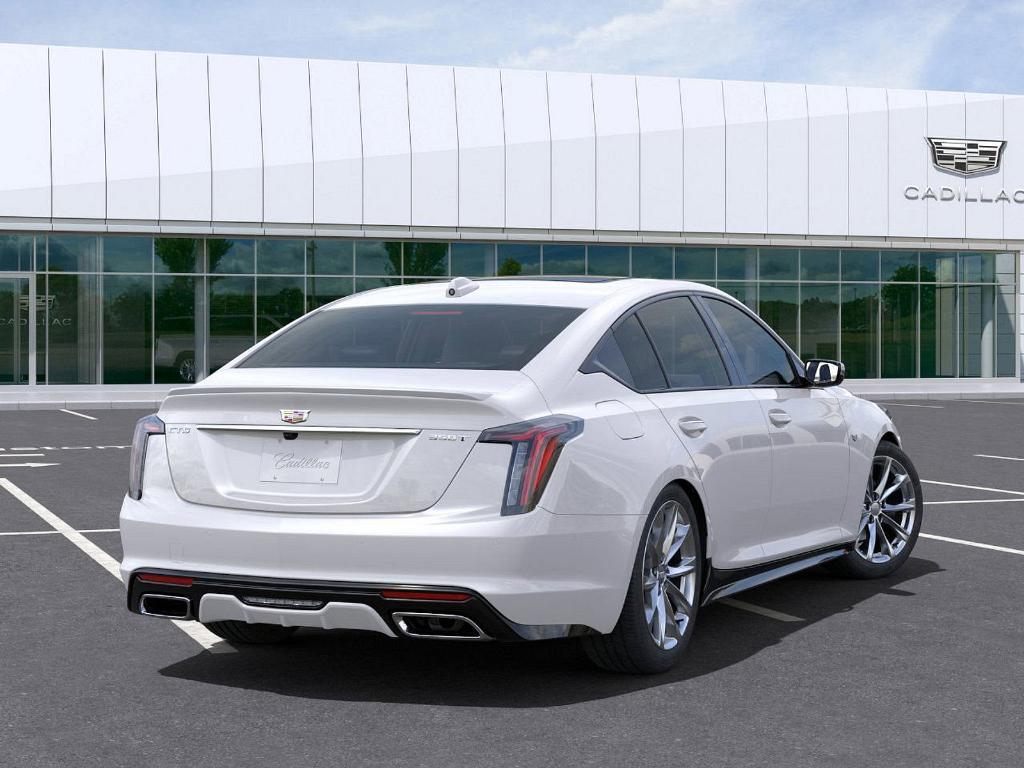 new 2025 Cadillac CT5 car, priced at $57,310