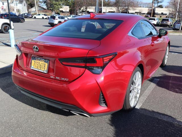 used 2020 Lexus RC 300 car, priced at $33,198