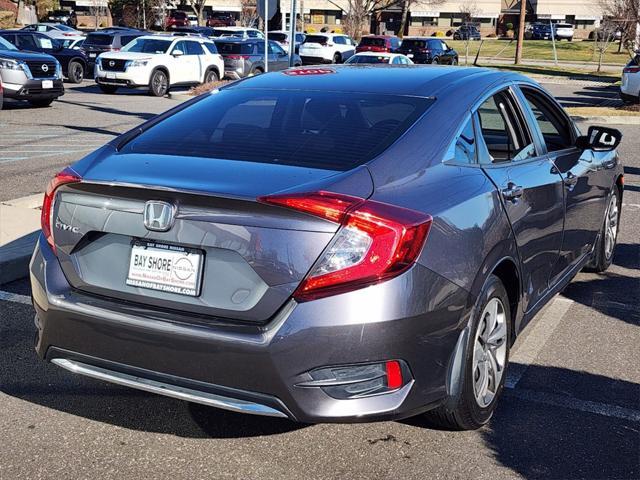 used 2020 Honda Civic car, priced at $15,838