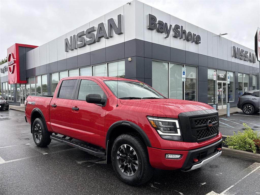 used 2021 Nissan Titan car, priced at $38,995