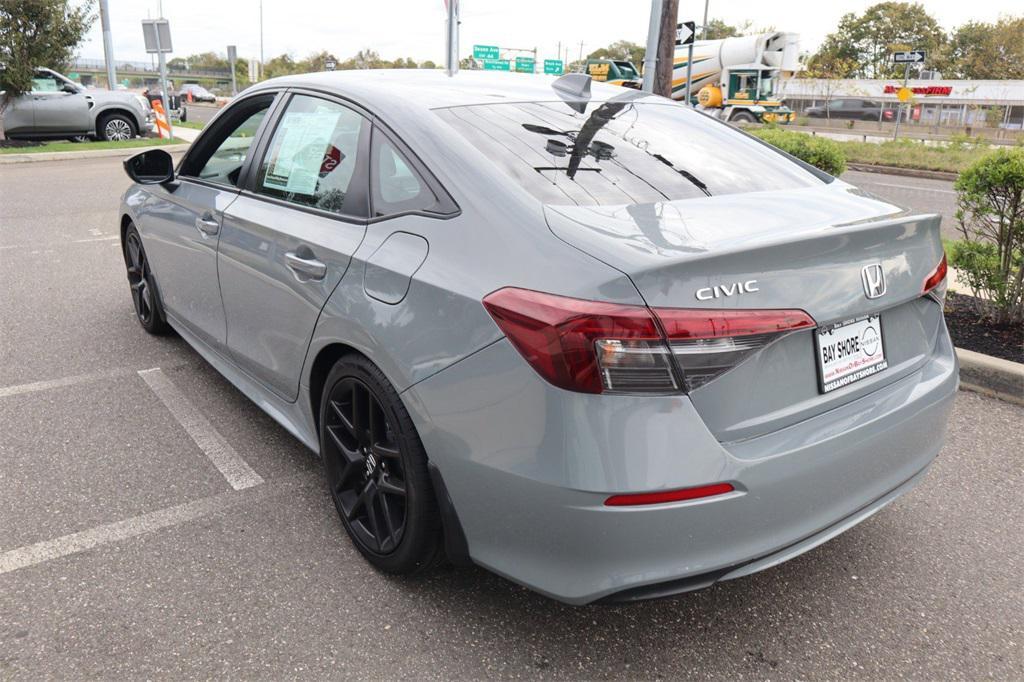 used 2025 Honda Civic car, priced at $23,874