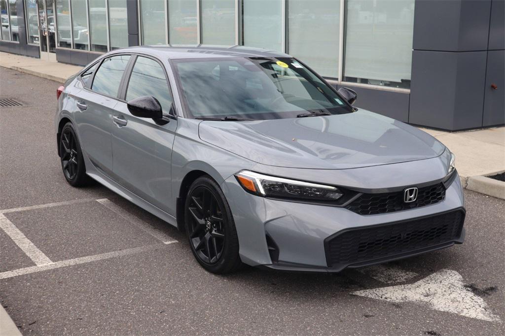 used 2025 Honda Civic car, priced at $23,874