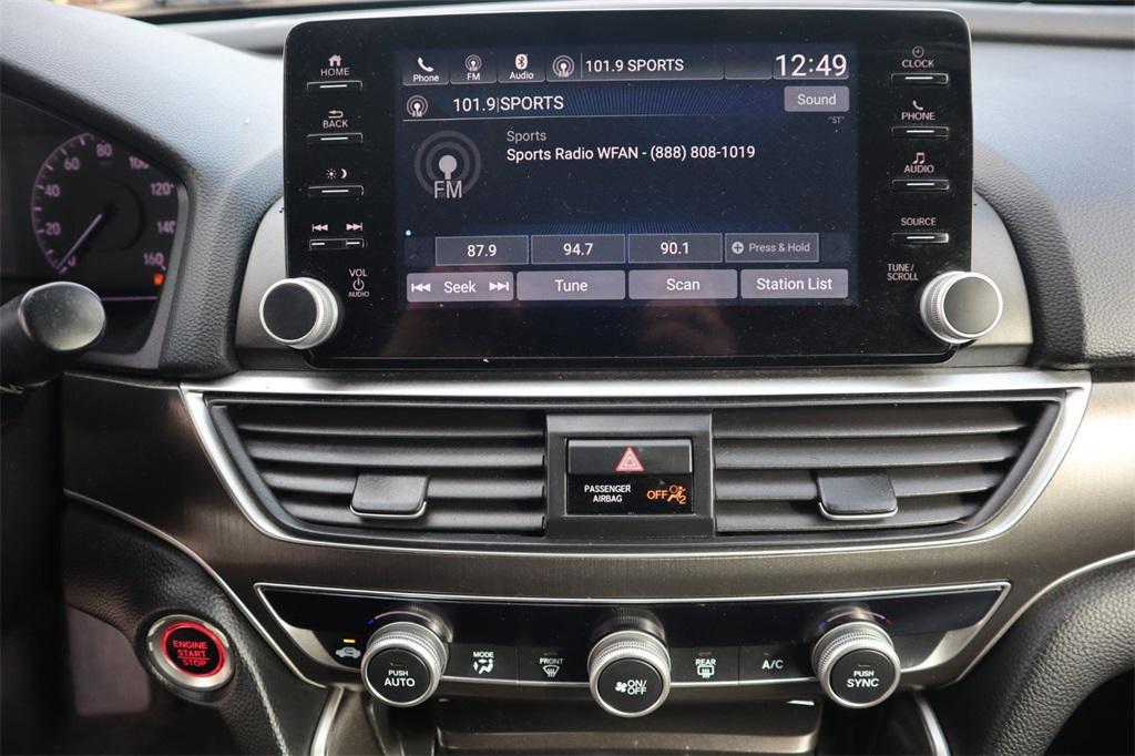 used 2021 Honda Accord car, priced at $18,312