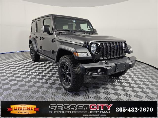 used 2020 Jeep Wrangler Unlimited car, priced at $35,612