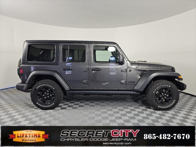 used 2020 Jeep Wrangler Unlimited car, priced at $35,146