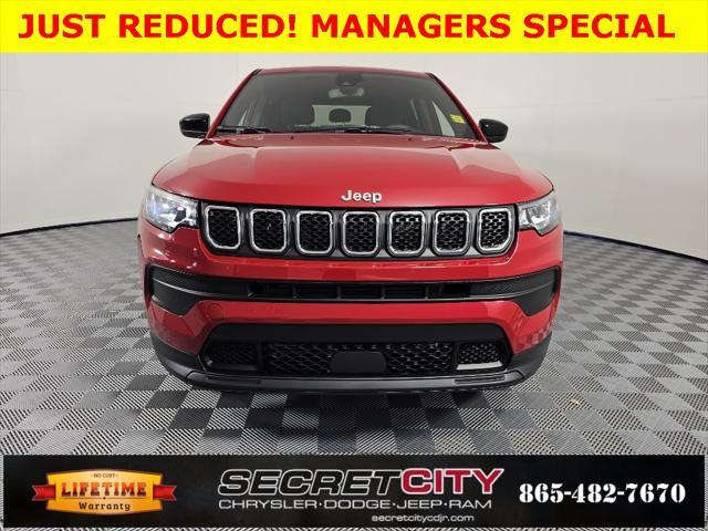 new 2023 Jeep Compass car, priced at $27,479