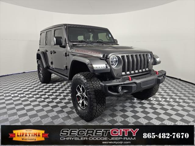 used 2020 Jeep Wrangler Unlimited car, priced at $43,624