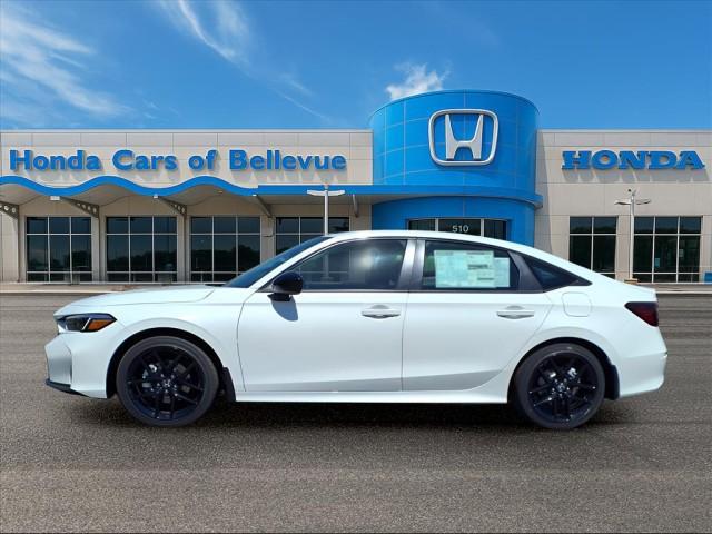 new 2025 Honda Civic Hybrid car, priced at $30,555