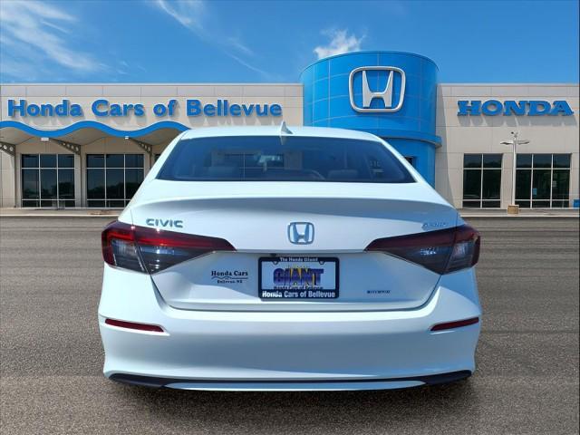 new 2025 Honda Civic Hybrid car, priced at $30,555
