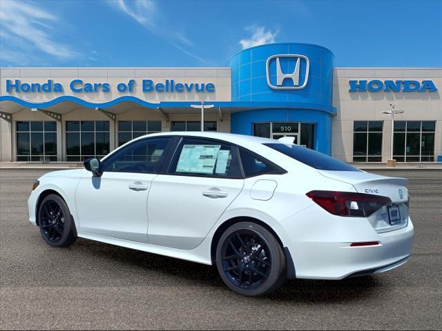 new 2025 Honda Civic Hybrid car, priced at $30,555