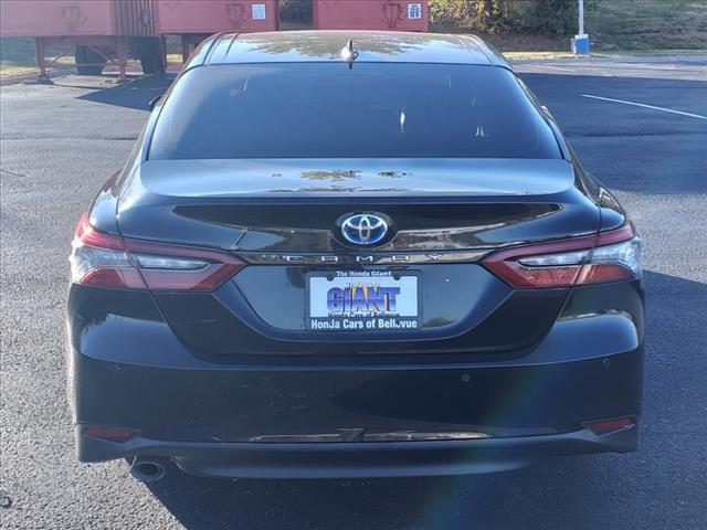 used 2021 Toyota Camry Hybrid car, priced at $23,500