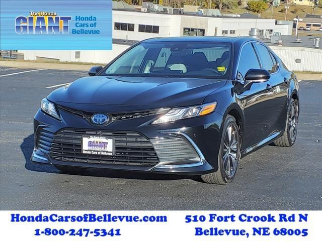 used 2021 Toyota Camry Hybrid car, priced at $23,500