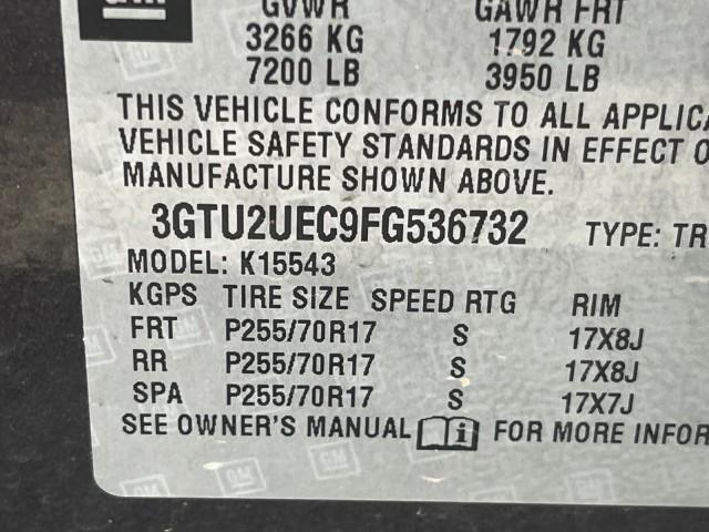 used 2015 GMC Sierra 1500 car, priced at $25,000