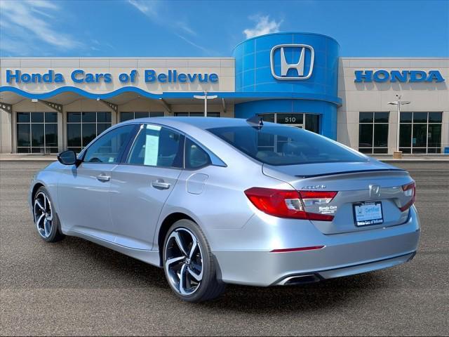 used 2022 Honda Accord car, priced at $27,500