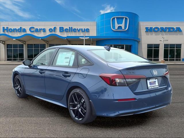 new 2026 Honda Civic Hybrid car, priced at $30,900