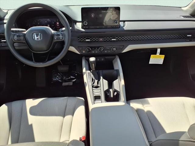 new 2025 Honda Accord car, priced at $32,165