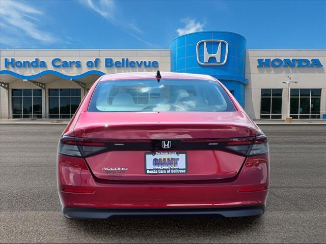 new 2025 Honda Accord car, priced at $32,165
