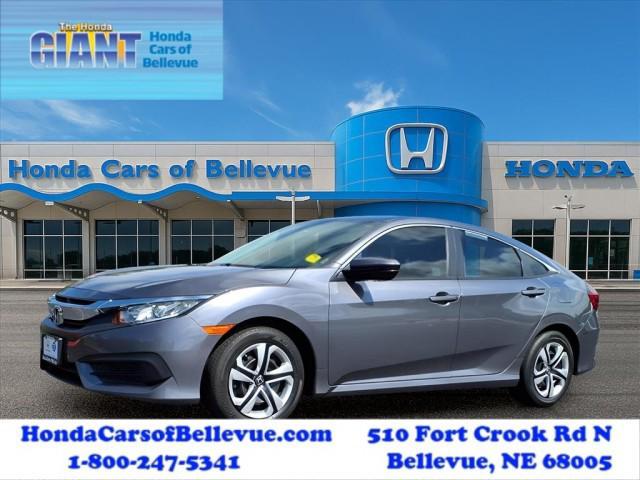used 2018 Honda Civic car, priced at $20,500