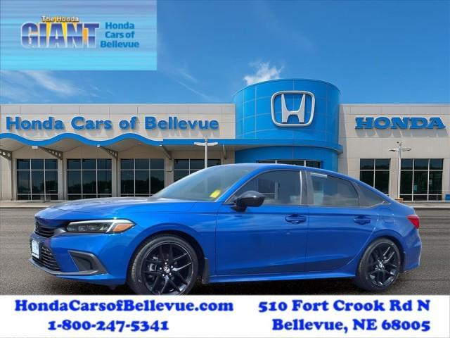 used 2022 Honda Civic car, priced at $21,000
