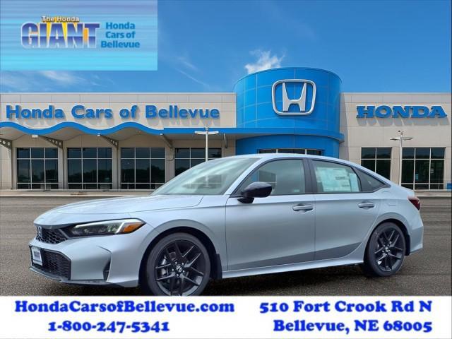 new 2025 Honda Civic car, priced at $27,400