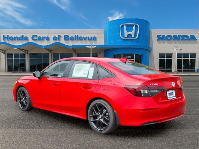 new 2025 Honda Civic car, priced at $27,400