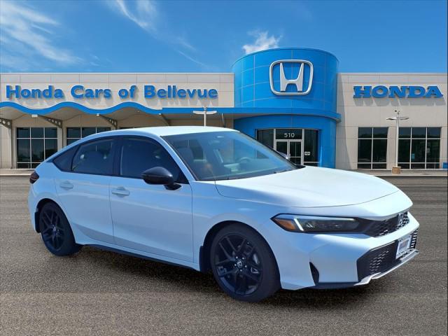 new 2025 Honda Civic car, priced at $29,055