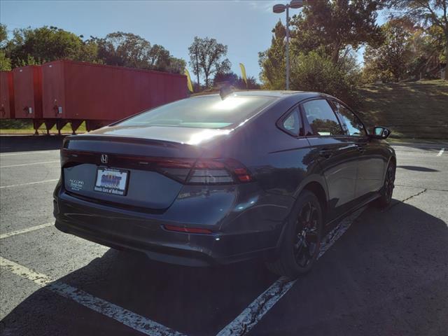 new 2025 Honda Accord car, priced at $31,655