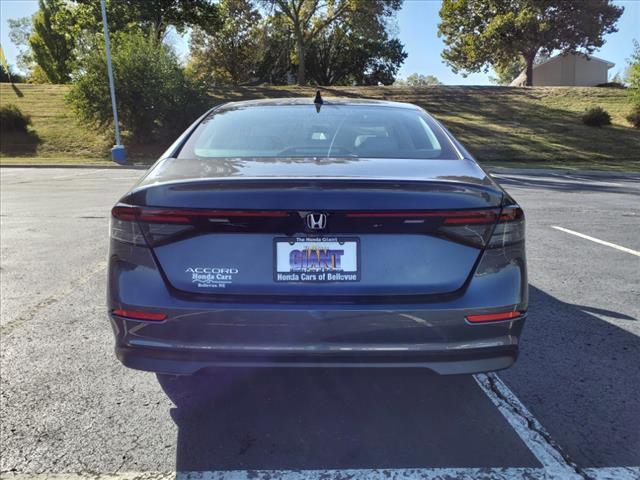 new 2025 Honda Accord car, priced at $31,655