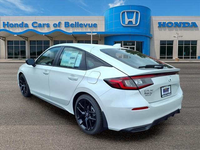 new 2025 Honda Civic car, priced at $29,055