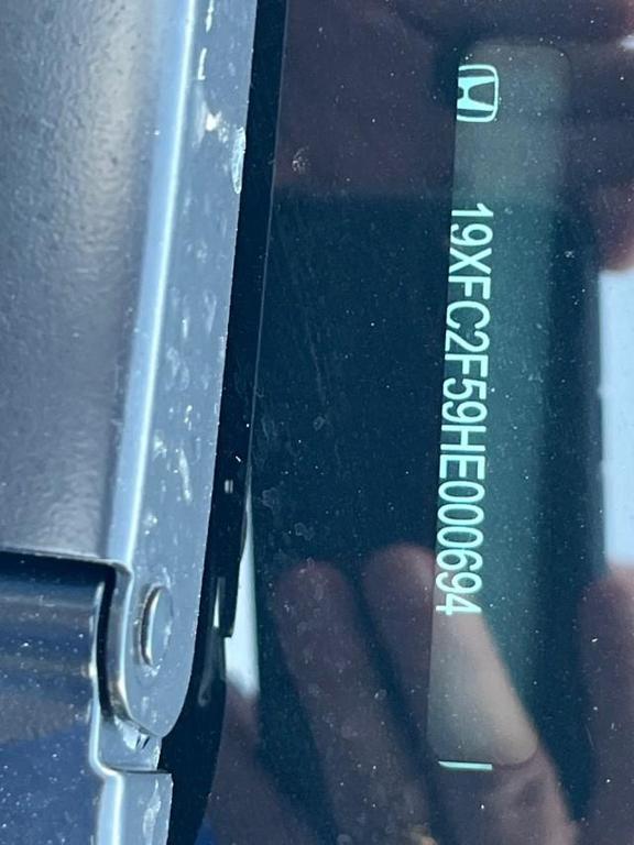 used 2017 Honda Civic car, priced at $17,500