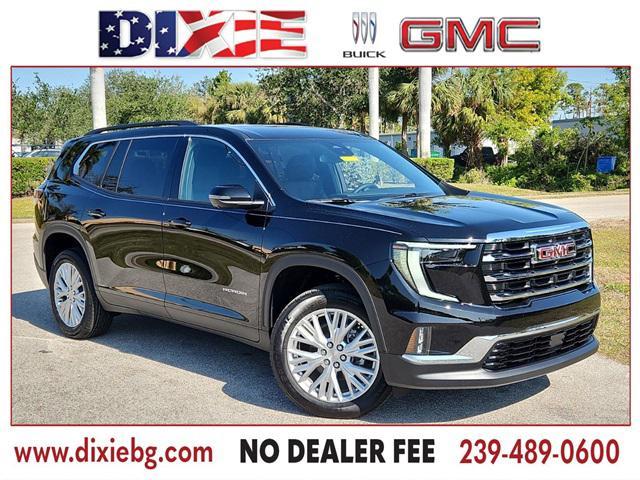 new 2025 GMC Acadia car, priced at $47,325