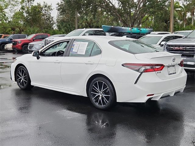 used 2021 Toyota Camry car, priced at $22,000